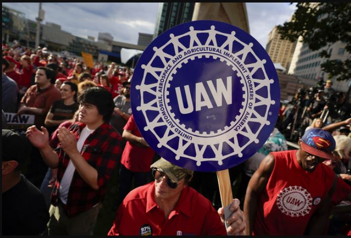 workers strike for the uaw